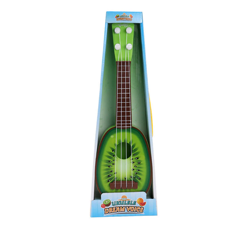 Kinder-Simulations-Ukulele Spielzeug – Lerninstrument für Jungen und Mädchen, realistische Ukulele für musikalische Früherziehung - Image 11
