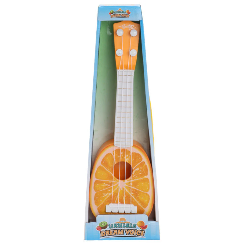 Kinder-Simulations-Ukulele Spielzeug – Lerninstrument für Jungen und Mädchen, realistische Ukulele für musikalische Früherziehung - Image 9