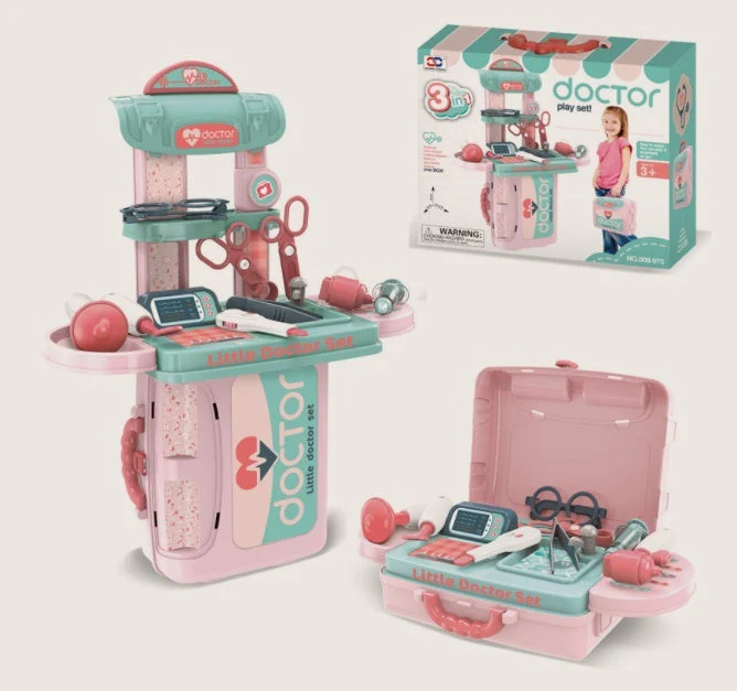 Kinder Spielzeugküche 3-in-1 Küchen-Set für kleine Köche – Rollenspiel-Set ab 3 Jahren - Image 7