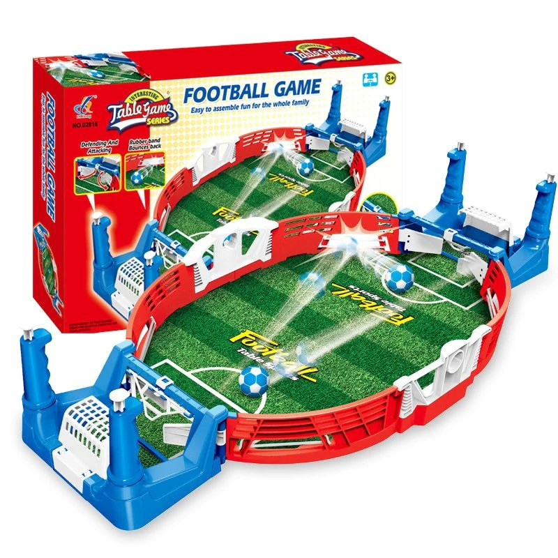 Kinder Tischfußballspiel Mini Tisch-Soccer für Zwei Spieler – Familienspaß und Geschicklichkeitsspiel - Image 8