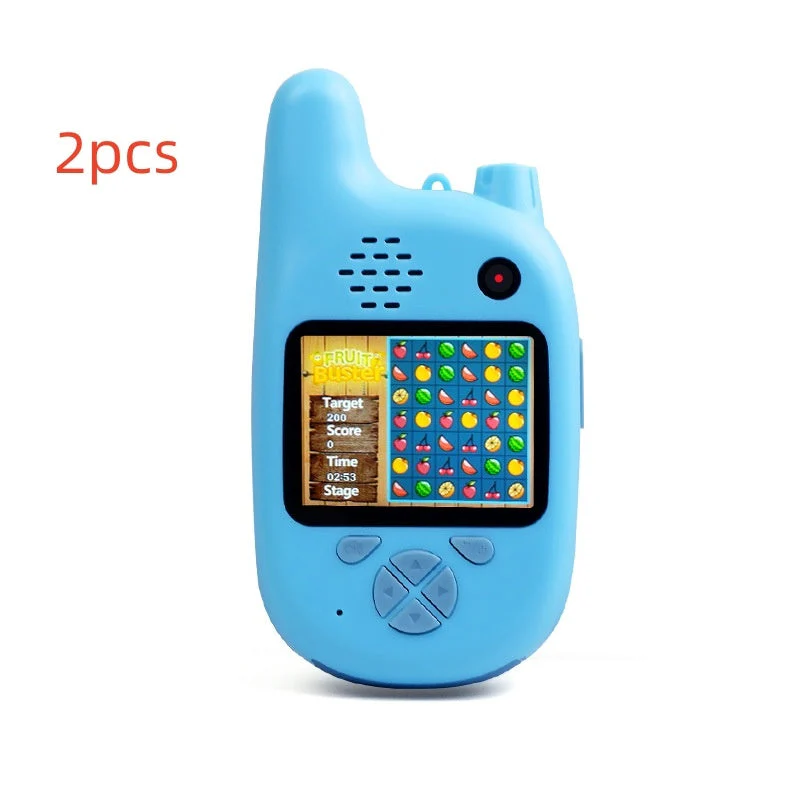 Kinder Walkie-Talkie Kamera mit Spielen und Aufnahmefunktion – Interaktives Spielzeug für Jungen und Mädchen - Image 2