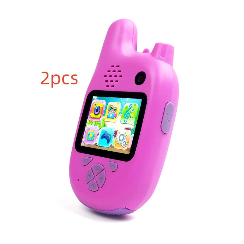 Kinder Walkie-Talkie Kamera mit Spielen und Aufnahmefunktion – Interaktives Spielzeug für Jungen und Mädchen - Image 3