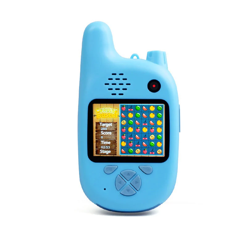 Kinder Walkie-Talkie Kamera mit Spielen und Aufnahmefunktion – Interaktives Spielzeug für Jungen und Mädchen - Image 4