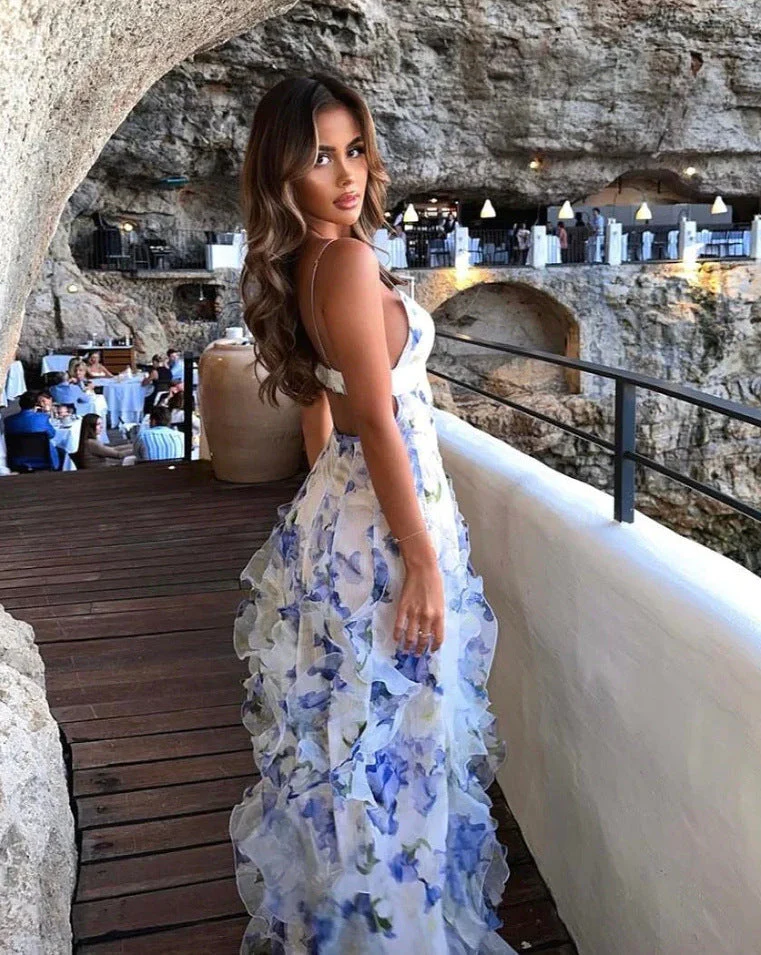 Laura – Damen Frühlings- und Sommerkleid mit 3D-Effekt - Image 9