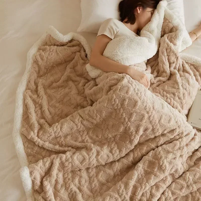 Ultra Kuscheldecke Sherpa Winterdecke für Damen und Herren – Flauschige Sofadecke für gemütliche Abende und Schlafzimmer - Image 4
