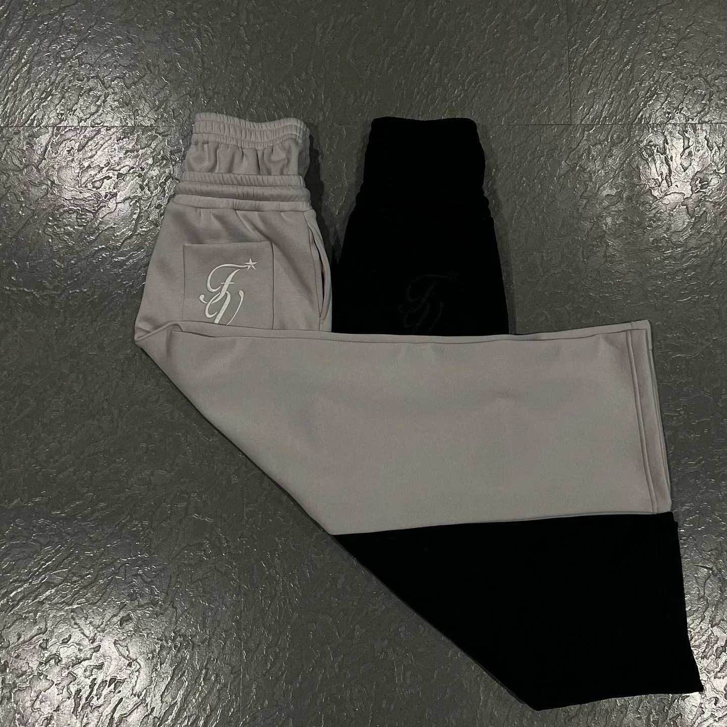 Unisex Baggy Jogginghose mit Stern-Stickerei – Streetwear Style für Damen & Herren, Freizeit & Sport - Image 4