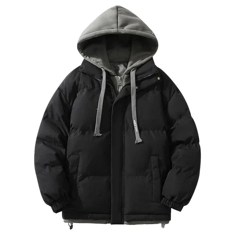 Unisex Winter Steppjacke mit Kapuze – Modischer Freizeitmantel für Damen und Herren - Image 2