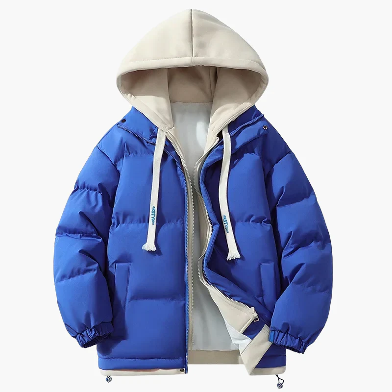 Unisex Winter Steppjacke mit Kapuze – Modischer Freizeitmantel für Damen und Herren - Image 5